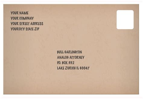 How to Address an Envelope | Three Easy Steps - Attorney at Work