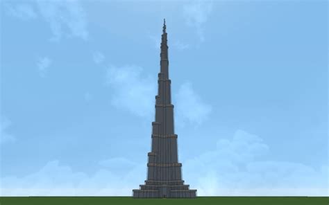 Burj Khalifa Minecraft Map