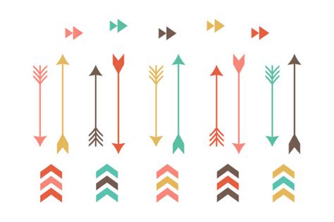 Tribal Arrow Clip Art ~ Illustrations on Creative Market