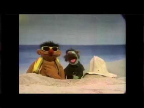 Classic Sesame Street Ernie Buries Bert At The Beach Take 2 - YouTube