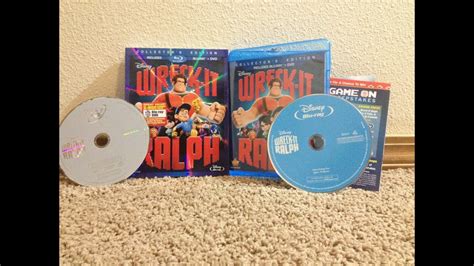 Wreck-it Ralph Blu Ray Unboxing - YouTube