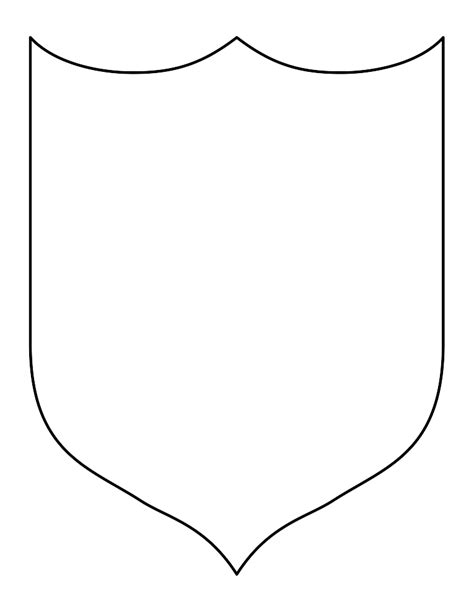 Blank Logo Shield - ClipArt Best