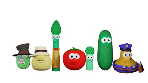 VeggieTales on TV Characters Render by liamandnico on DeviantArt ...