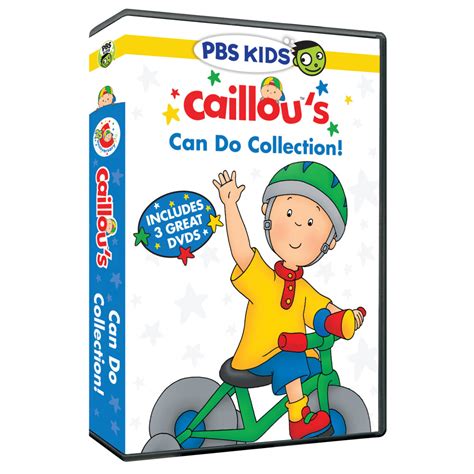 Caillou's Can Do Collection: 3 DVD-Set - Caillou