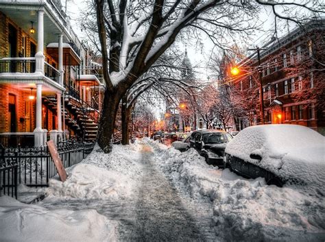 Winter Wonderland HDR (Montreal) | Montreal in winter, Montreal canada ...