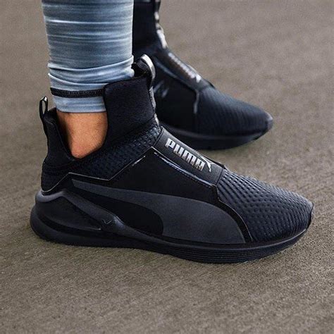 this very stylish black sneakers for active day | Puma shoes women ...