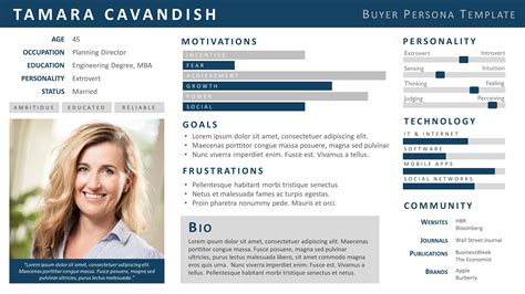 Example of a buyer persona template - Carmine Mastropierro