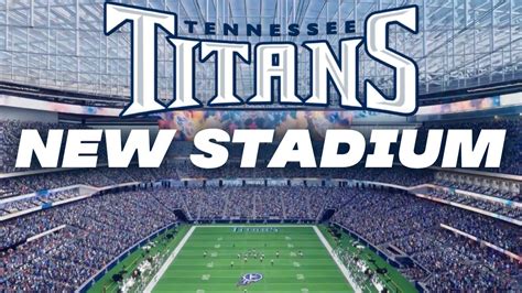 Tennessee Titans New NFL Stadium First Look - YouTube