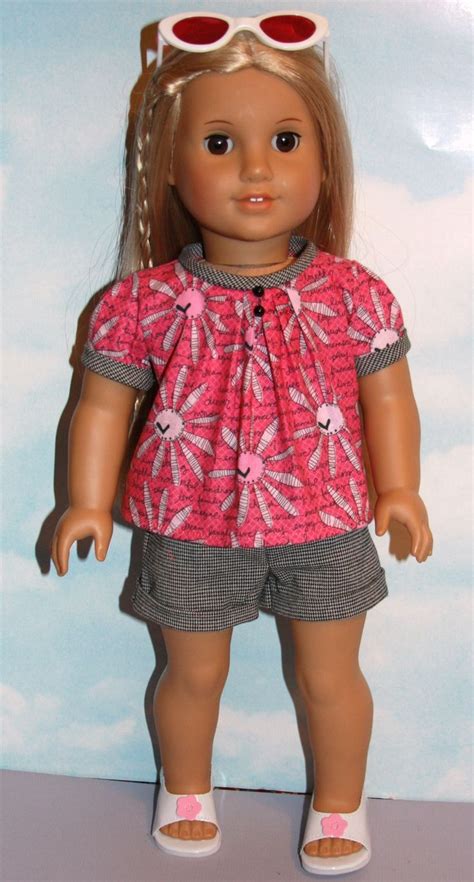 Doll with Sunglasses and Pink Dress