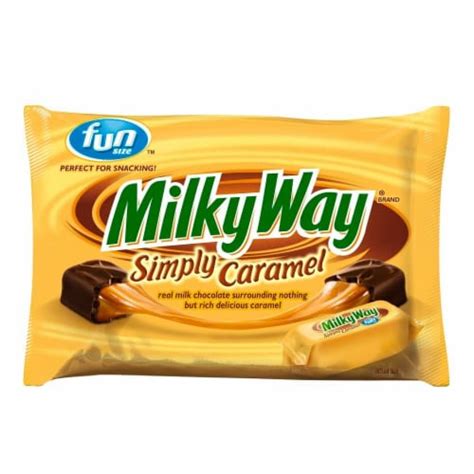 Milky Way Simply Caramel Fun Size Chocolate Candy Bars, 10.73 oz - Food ...