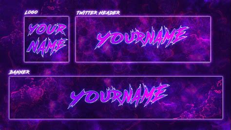 Aesthetic Channel Banner Template