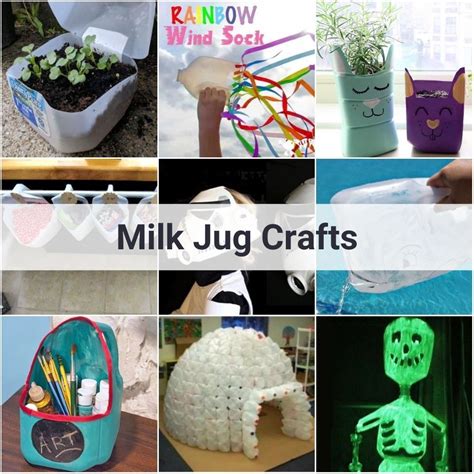 25 Best DIY Milk Jug Crafts to Have Fun with Your Kids – OBSiGeN