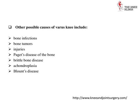 PPT - Varus Knee Deformity Correction| Best knee treatment|The Knee ...
