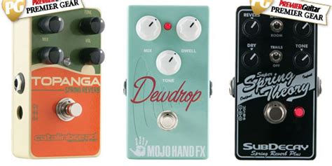 “Spring-Reverb” Pedal Review Roundup - Premier Guitar