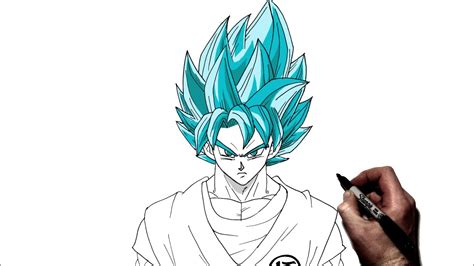 How To Draw Goku Super Saiyan Step By - Phaseisland17