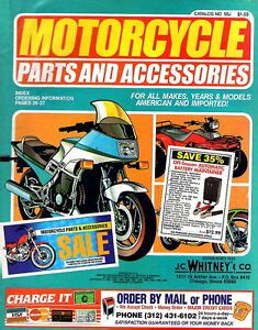 lot of 4 J C Whitney Motorcycle Parts catalogs 1991-01 | eBay