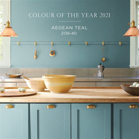 Benjamin-Moore-Aegean-Teal-2021-color-of-the-year - Interiors By Color