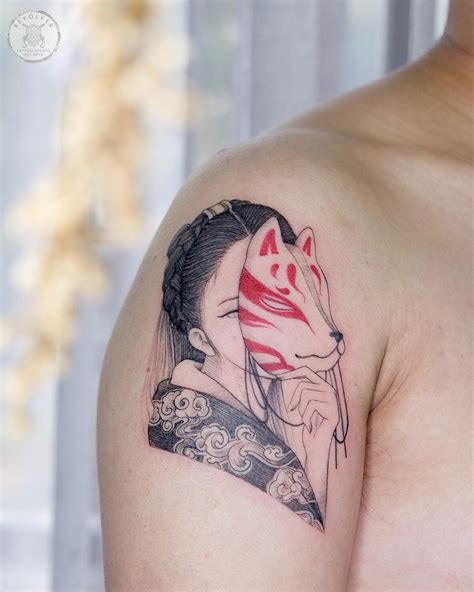 101 Amazing Kitsune Tattoo Designs You Need to See! | Outsons | Men's ...