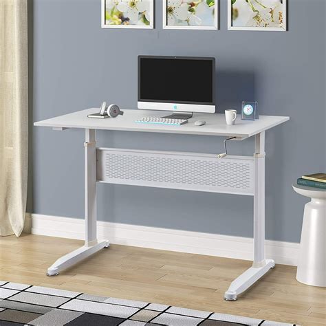 Adjustable Height Standing Desk Sit Stand Up Desk Workstation 47 Inch ...