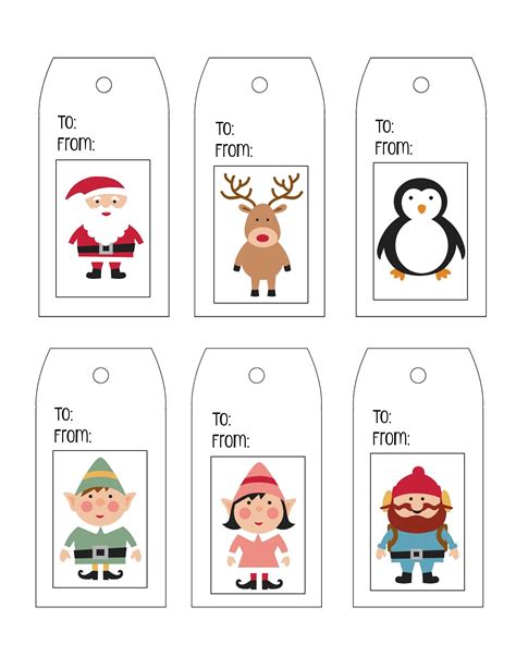 Christmas gift tags printable, Christmas gift tags printable templates ...