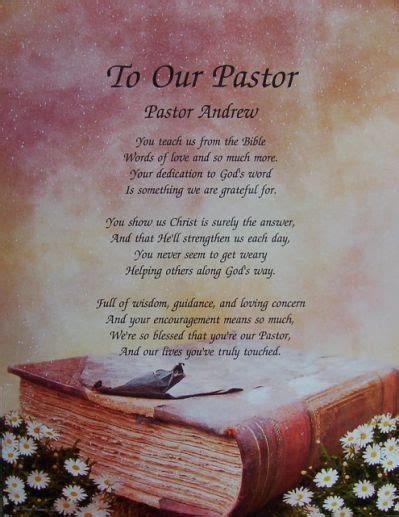 inspirational poems for pastor anniversary - Yahoo Search Results ...