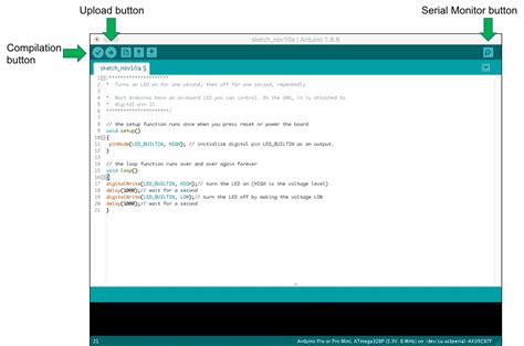 Introduction to Arduino IDE | Arduino LoRa IoT online tutorial