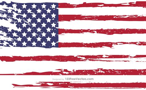 American Flag Vector Ai at Vectorified.com | Collection of American ...