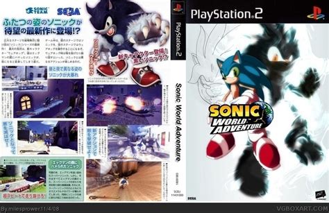 Sonic unleashed ps2 cover box art - gulustuff