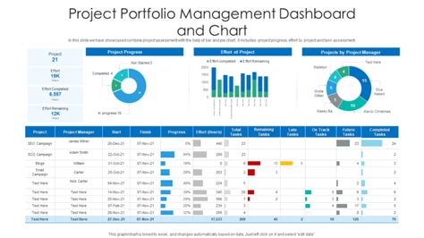 Top 10 Project Portfolio Dashboard Templates with Samples and Examples