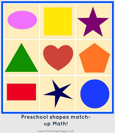 FREE preschool shapes math | Shapes preschool, Preschool math, Math ...