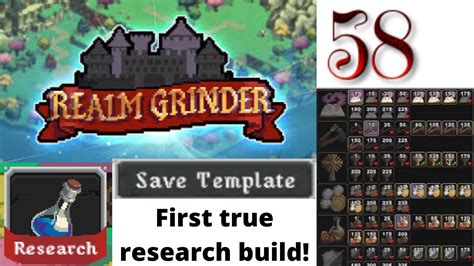 Realm grinder research builds - storynsa