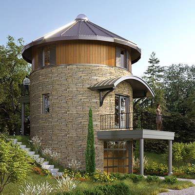 Grain Bins as Affordable Housing – Natural Building Blog