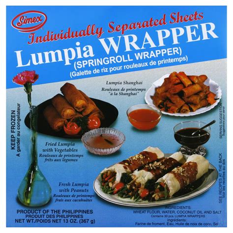 Simex Individually Lumpia Wrapper - Shop Specialty & Asian at H-E-B