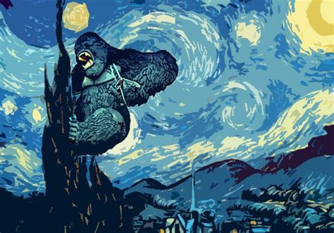 Starry Night for Kong | Starry night van gogh, Starry night art, Starry ...