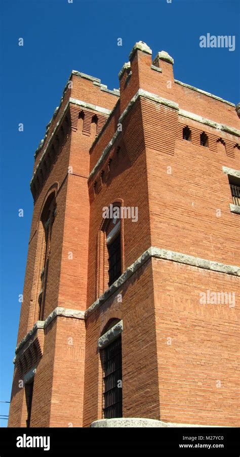 old Montana prison Stock Photo - Alamy