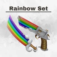 Rainbow Set - Murder Mystery 2 - MM2 | ID 194021941 | PlayerAuctions