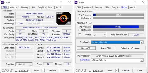 CPU-Z Benchmark 17 (Single-Core) CPU benchmark list