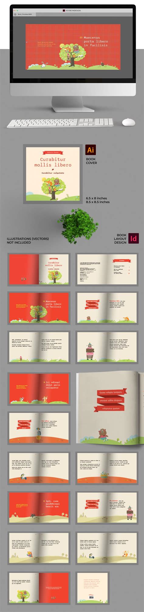 Children's Book Template for Adobe InDesign