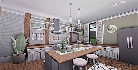 Bloxburg kitchen ideas small