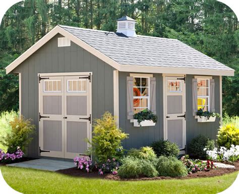 EZ-Fit Riverside 12x24 Wood Storage Shed Kit