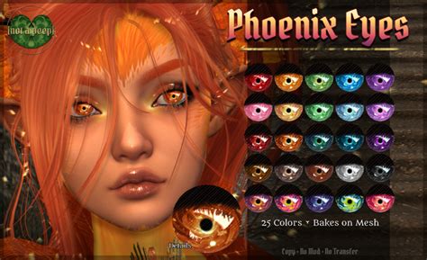 Second Life Marketplace - [n.a.p] Phoenix Eyes - Fatpack