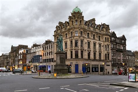 George Street in Edinburgh - The Central Shopping Street of Edinburgh ...