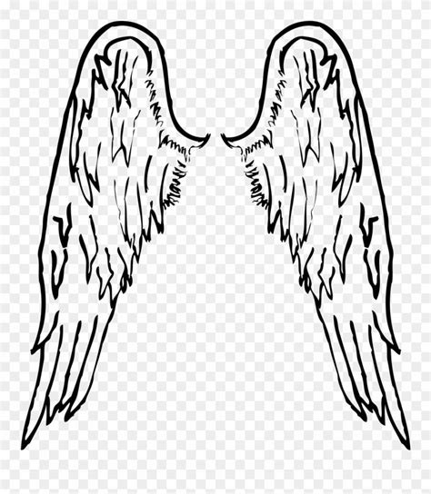 Angel wings clipart outline pictures on Cliparts Pub 2020! 🔝