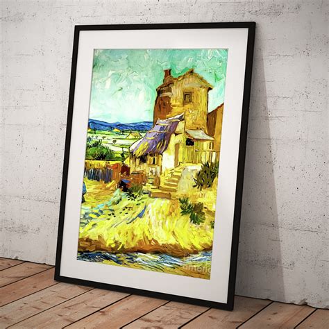 The Old Mill by Vincent Van Gogh 1888 Art Print by Vincent Van Gogh ...