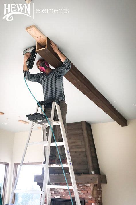 Hand crafted made to order faux ceiling beams. Lightweight for easy DIY ...