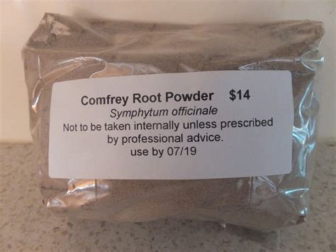 Comfrey Root Powder | Kaye's Recipes and Remedies