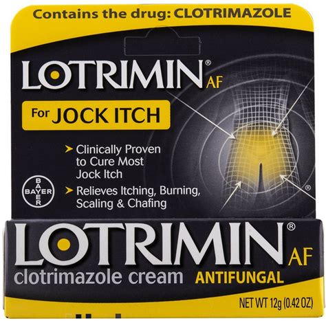 Lotrimin AF Jock Itch Antifungal Cream 0.42 oz - Walmart.com