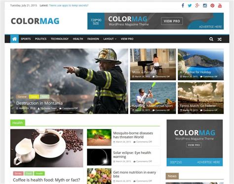 15+ Best Free Responsive Magazine WordPress Themes 2016