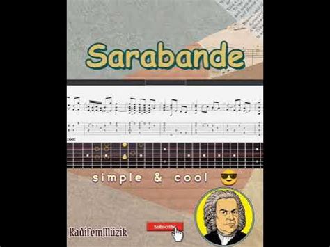 Sarabande [ Guitar Fingerstyle Cover Tabs | Shorts ] - YouTube