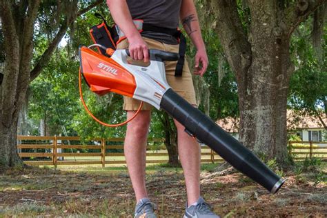 Stihl BGA 200 Battery-Powered Leaf Blower Review - PTR